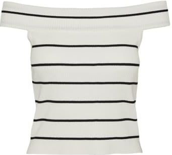 VERO MODA Trui 'WILLOW'  beige / zwart