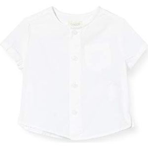 Gocco Baby-jongens Camisa Cuello Caja Zakelijk hemd, Weiß (Blanco S06cmcca301wa), Eén maat(Fabrikant maat: T 24/36)