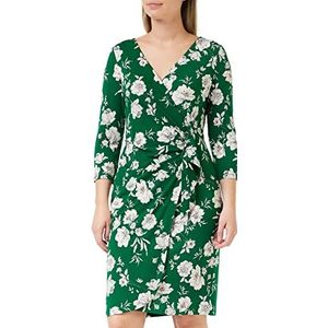 Gina Bacconi Jersey jurk met print voor dames, cocktailjurk, Groen, 48
