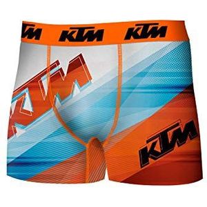 TK heren Boxer KTM - microvezel (92% polyester - 8% elastaan) - meerkleurig