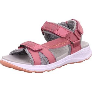 Superfit Criss Cross sandalen voor meisjes, Roze Oranje 5500, 27 EU