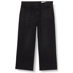 s.Oliver Jeans 7/8 Damesbroek, Donkergrijs, 38