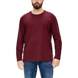 s.Oliver Herenshirt met lange mouwen met vlamgarenstructuur, 3976, 5XL