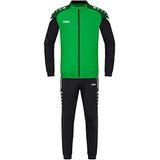 JAKO Heren trainingspak Polyester Performance, zacht groen/zwart, S