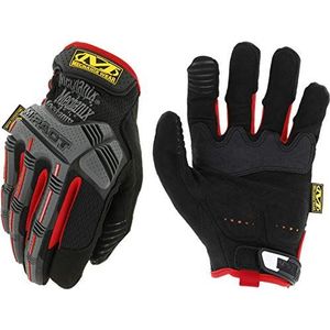 Mechanix Wear MPT-52-009 M-Pact (medium, zwart/rood) handschoenen met stootbescherming