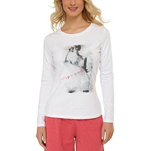 Schiesser dames onderhemd 118202-100, wit (wit 100), XL