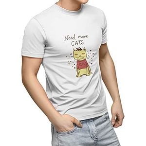 Bonamaison Uniseks Volwassene TRTSNW100026-S T-shirt, Wit, S