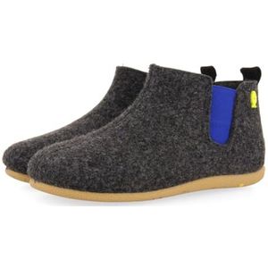 HOT POTATOES kitzeck kinderpantoffels, Donkergrijs, 33 EU