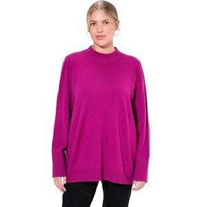 Ulla Popken - Trui - Cyclaam - Lange Mouw - Normale Pasvorm