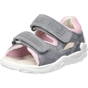 Superfit Flow sandalen voor meisjes, lichtgrijs roze 2510, 24 EU