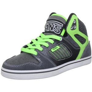 Vans Allred, dames skateboardschoenen, Grijs Pewter Neon Groen, 39 EU