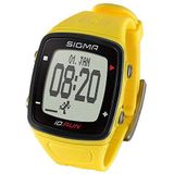 SIGMA SPORT ID.Run GPS hardloophorloge, geel, één maat