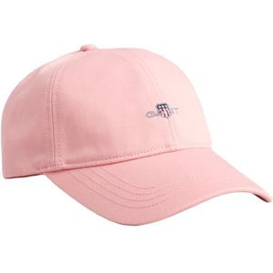 GANT Unisex Shield Cap Honkbalpet, Bubbelrubber roze, L/XL