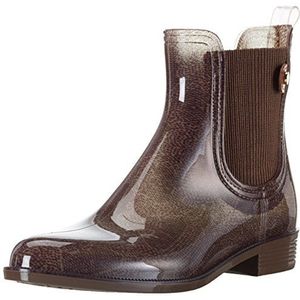 Tommy Hilfiger Dames O1285dette 1r Chelsea boots, Beige Cobblestone Mink 068, 37 EU