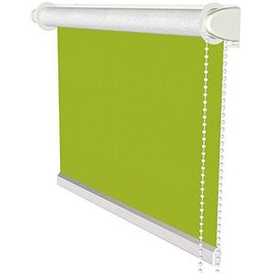 Flairdeco Klemmfix Seitenzugrollo/Thermorollo/Verduisteringsrolgordijn, 113,5 x 175 cm, groen
