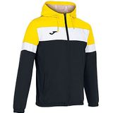 Joma - Crew IV - Waterdichte Jas - Zwart/Geel