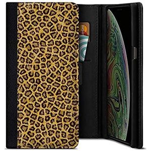 Smartphone Flip Case Leopard Skin Apple iPhone XR