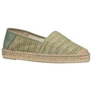Geox Dames D Lampedusa A sleehak espadrilles, Munt, 35 EU