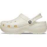 Crocs - Classic Platform Glitter - Klompen - Chalk