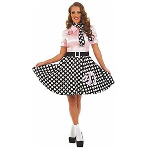 Fun Shack Roze jaren '50 kostuum voor dames, petticoat jurk - XL