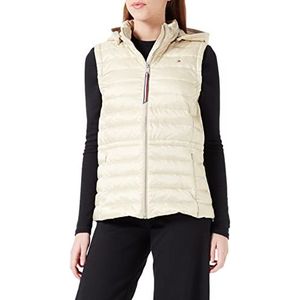 Tommy Hilfiger Vrouwelijk Lw Down Vest voor dames, Licht sandelhout, XS