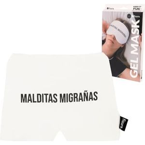 Fisura – Koude Migraine Hoofdband “M*lditas migrañas”. 360º Compressie Masker voor Hoofdpijn, Sinusitis en Stress. Herbruikbaar Koud-Warm Hoofdpak.