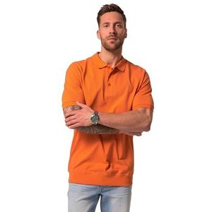 JP 1880 Poloshirt voor heren, oranje, 6XL