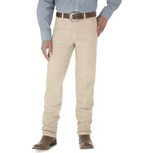 Wrangler Original Fit Jeans voor heren, tan, 34W x 32L