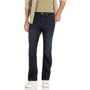 Amazon Essentials Heren Straight-fit Stretch Bootcut Jean ,Gespoeld Vintage ,35W / 30L
