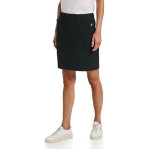 STREET ONE - Minirok - Pine grove green - Met Knoopdetails