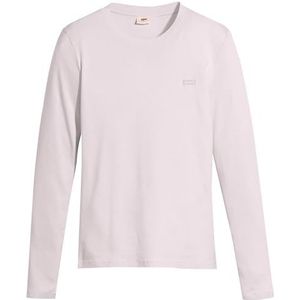 Levi's Ls Baby Tee dames, mauve chalk, XS