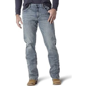 ALL TERRAIN GEAR X Wrangler Heren Retro Slim Fit Bootcut Jeans, Bearcreek, 40W x 34L