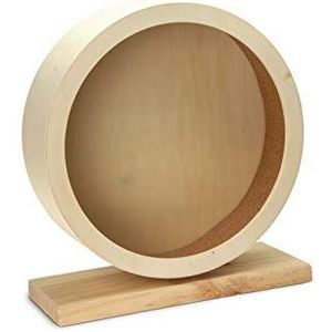 Karlie Bogie Wheel, loopfiets, hout/kurk, naturel, diameter 28,5 cm