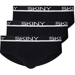 Skiny Herenslip, verpakking van 3 stuks, zwart, XL