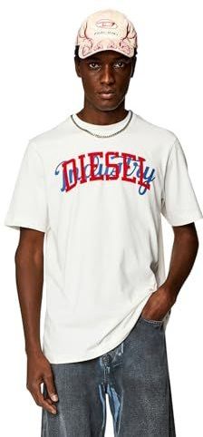 Diesel - Just N10 - T-shirt - Heren - Korte Mouwen - Regular Fit - Gecertificeerd Biologisch Katoen