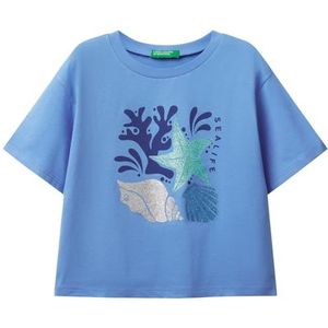 United Colors of Benetton T-shirt, Blauw, 170