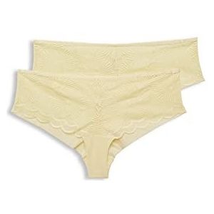 ESPRIT Braziliaanse short voor dames, geel (light yellow), 40