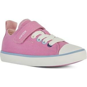 Geox J Gisli Girl A Sneakers voor meisjes, Dk pink, 32 EU