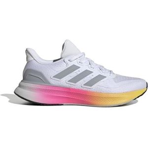 adidas Ultrabounce 5 W schoenen voor dames, Ftwr White Halo Silver Core Zwart, 37 1/3 EU