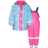Playshoes - Regenpak - Roze - Uil - Waterdicht - 80