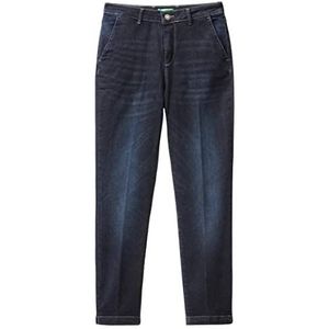 United Colors of Benetton Broek 4NF1DF02U jeans, donkerblauw denim 901, 40 dames, donkerblauw denim 901, 36 NL