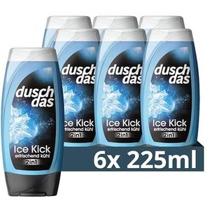 Duschdas 2-in-1 douchegel & shampoo 6 x 225 ml