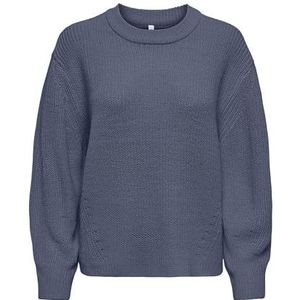 Onlmilouz Ls Rib Pullover KNT Nca, vintage indigo, XXL