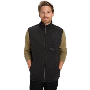 Quiksilver Keller Vest Fleece Trui, zwart, S
