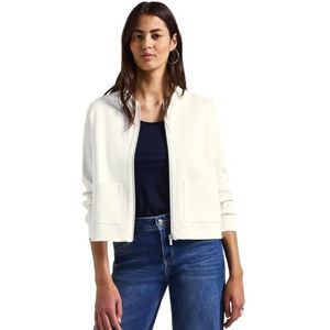 Street One Korte damesjas met zakken, off-white, 44