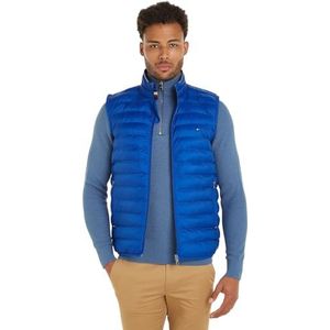 Tommy Hilfiger Heren Packable Recycled Vest, Ultra Blauw, M