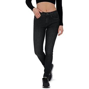 Alife and Kickin ChelseaAK B Jeggings voor dames, jeggings, leggings, zwart denim, S