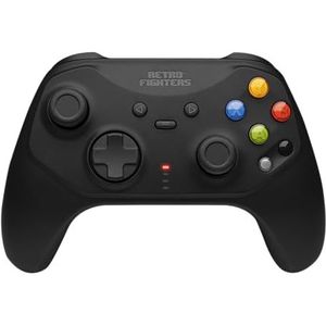 Retro Fighters Hunter Wireless 2.4G Controller for Original Xbox, PC & Switch - Black