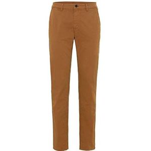 camel active Madison Chino Herenbroek, slim fit, bruin, 38W x 30L