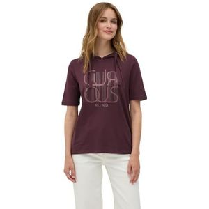 CECIL - Hoodie - Zwart - Katoen-Modaalmix